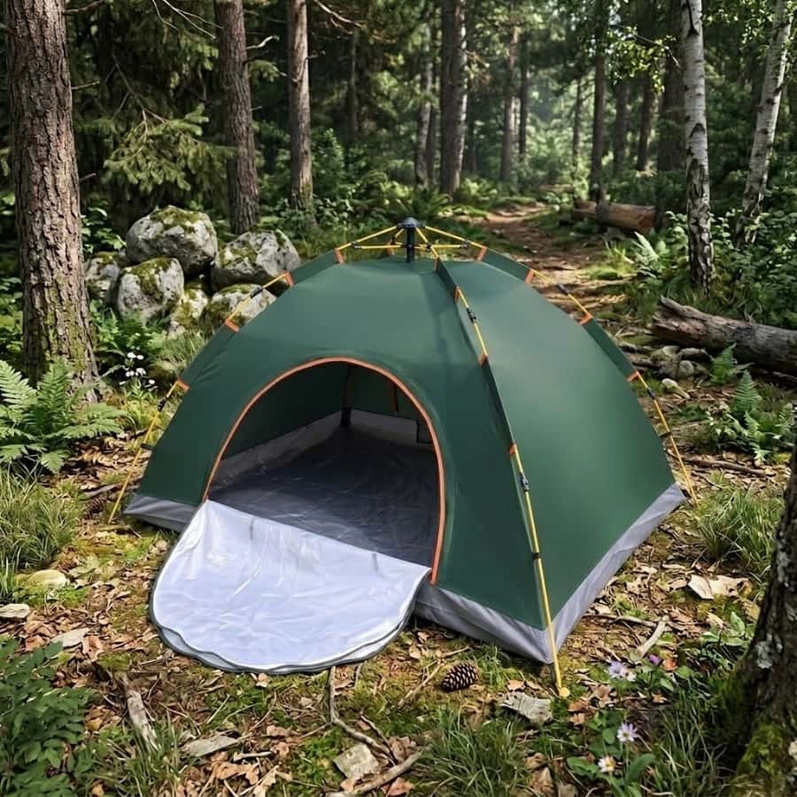 Barraca Camping 3 Pessoas - Barraca De Acampamento A Prova D'Água - Barraca Camping Praia, imagem 1 de 1