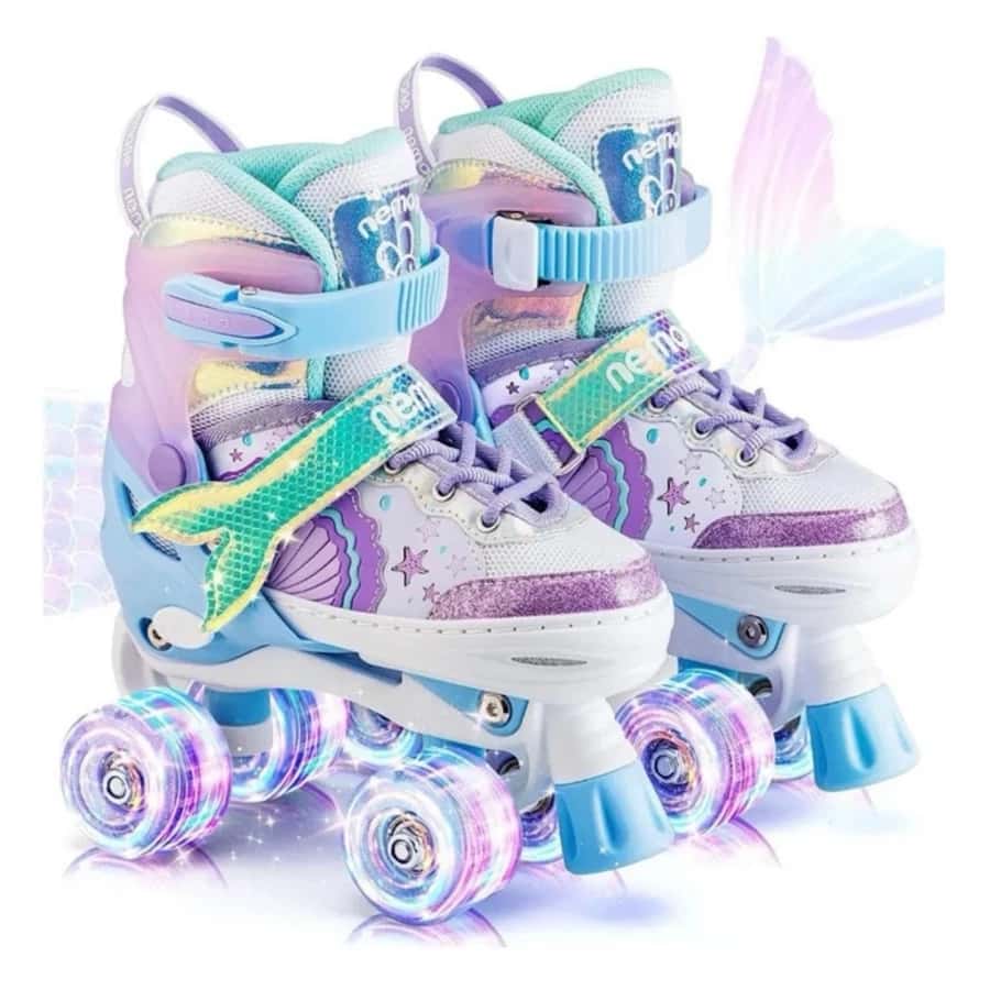 patins quad ajustavel sereia, imagem 1 de 1
