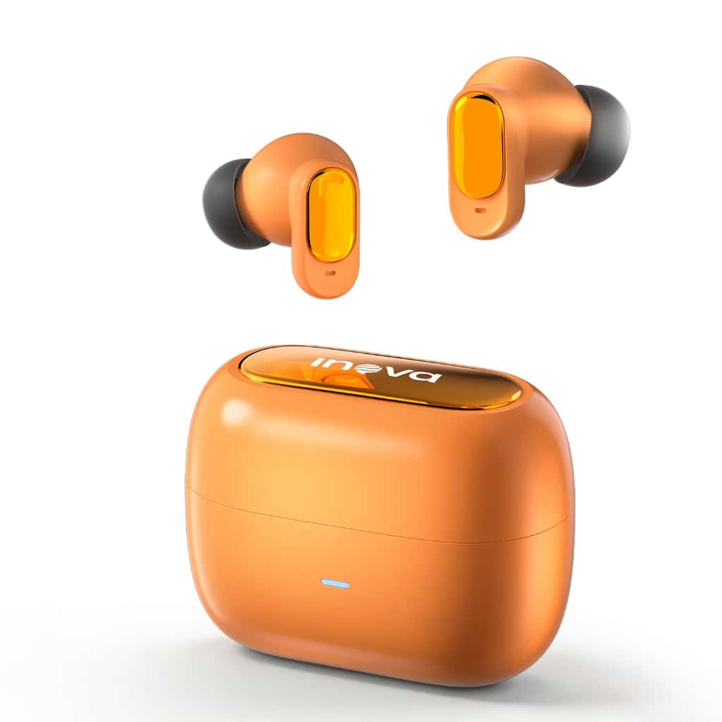 INOVA Fone de Ouvido Bluetooth Sem Fio Longa Duração de Bateria À Prova d’Água Microfone Alta Fidelidade iPhone/Android, imagem 1 de 1