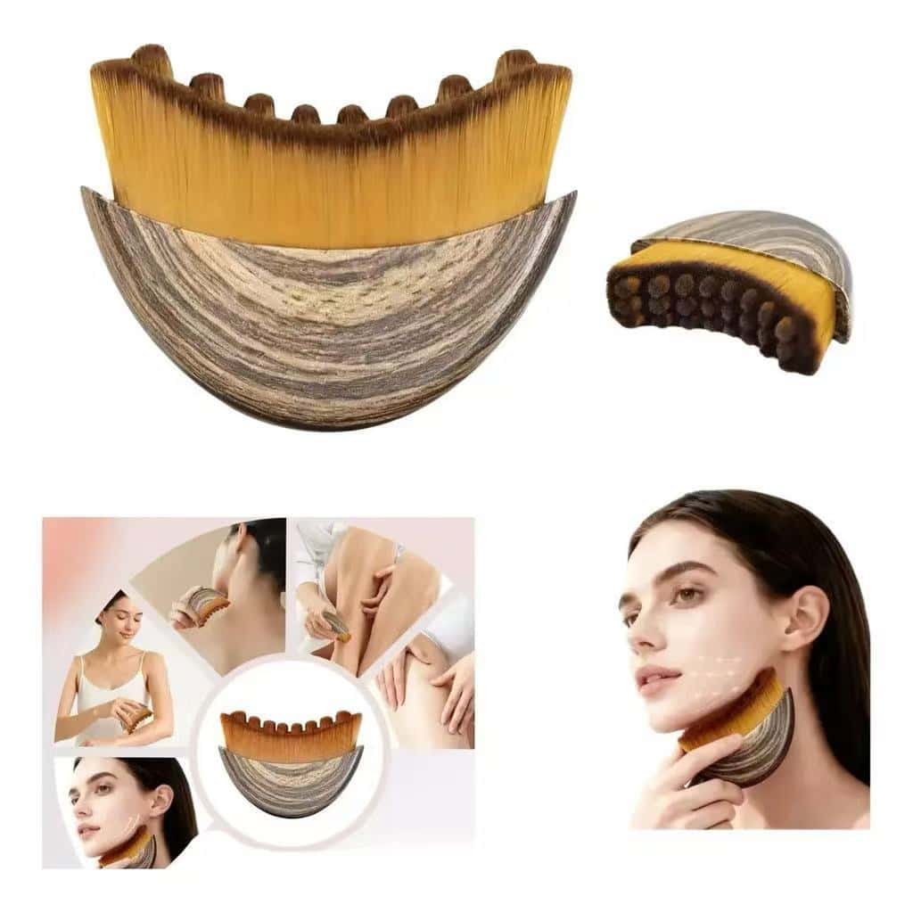 Escova Facial Massageadora Para Drenagem Linfática, imagem 1 de 1