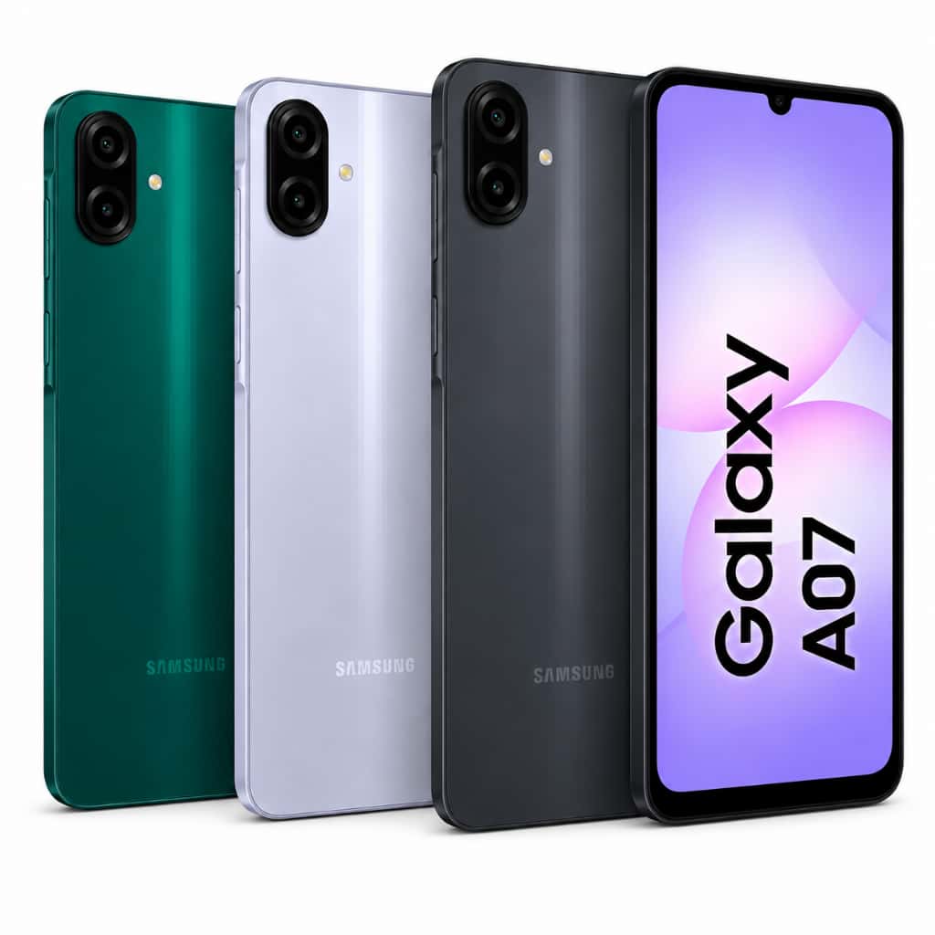Celular Samsung Galaxy A07 128GB, 4GB, Câm. 50MP, Tela 6.7", imagem 1 de 1