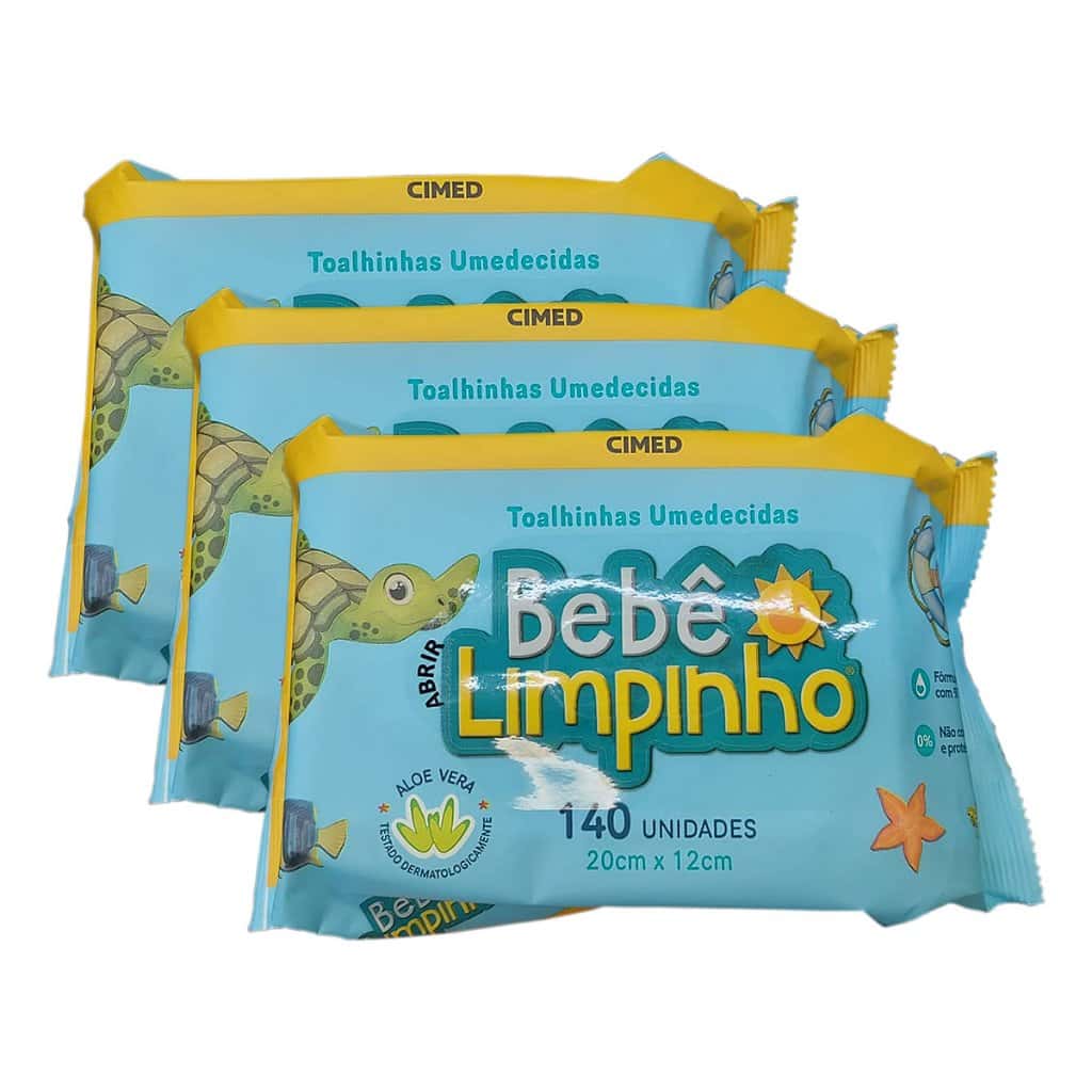 kit 420 Toalhas Umedecidas Bebê Limpinho, imagem 1 de 1