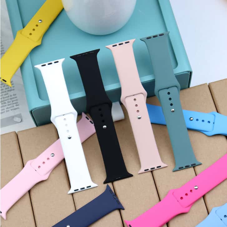 Pulseira  Silicone Compatível p/ Relógio Inteligente Smartwatch   38MM/40MM/41MM e 42MM/44MM/45MM/49MM, imagem 1 de 1