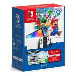 Console Nintendo Switch OLED 64Gb Mario Bros Wonder, imagem 1 de 1