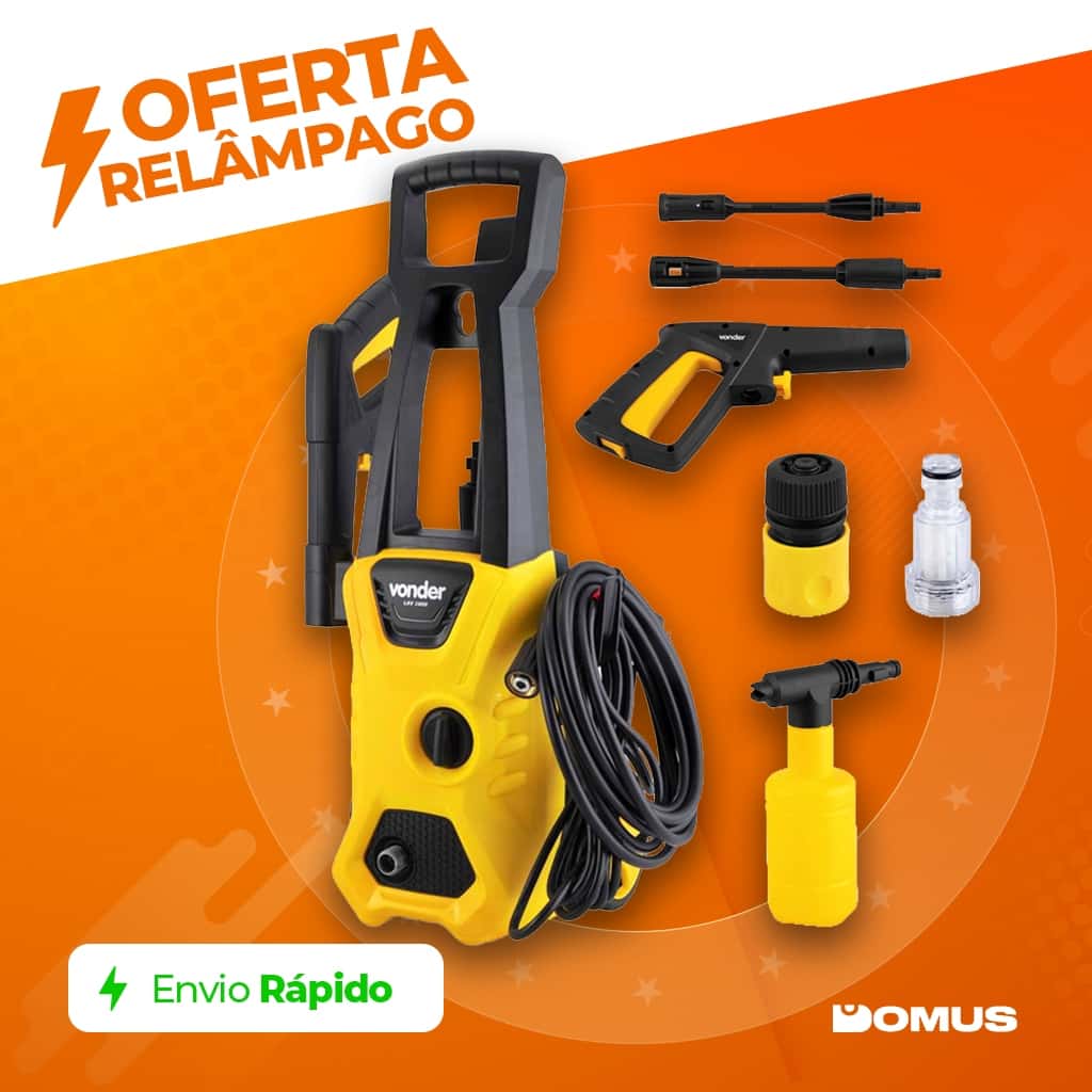 Lavadora De Alta Pressão LAV 1600, 1.600 lbf/pol² Lavadora Vap Vonder, imagem 1 de 1