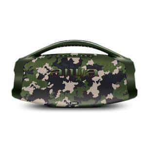 Caixa de Som Bluetooth AIWA Boombox BBS-01GR 200W Camuflado Verde Bivolt, imagem 1 de 1