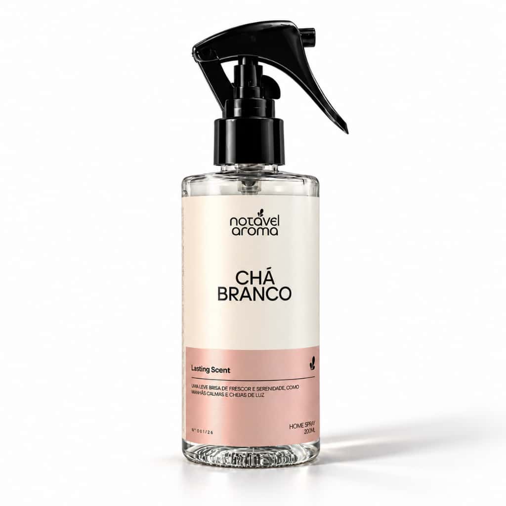Odorizante Home Aromatizador de Ambiente Cheirinho e Tecidos Chá Branco 200ml, imagem 1 de 1
