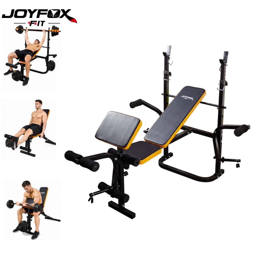 Banco de Supino Regulável para Musculação - Estação de Treino Completa JOYFOX, imagem 1 de 1