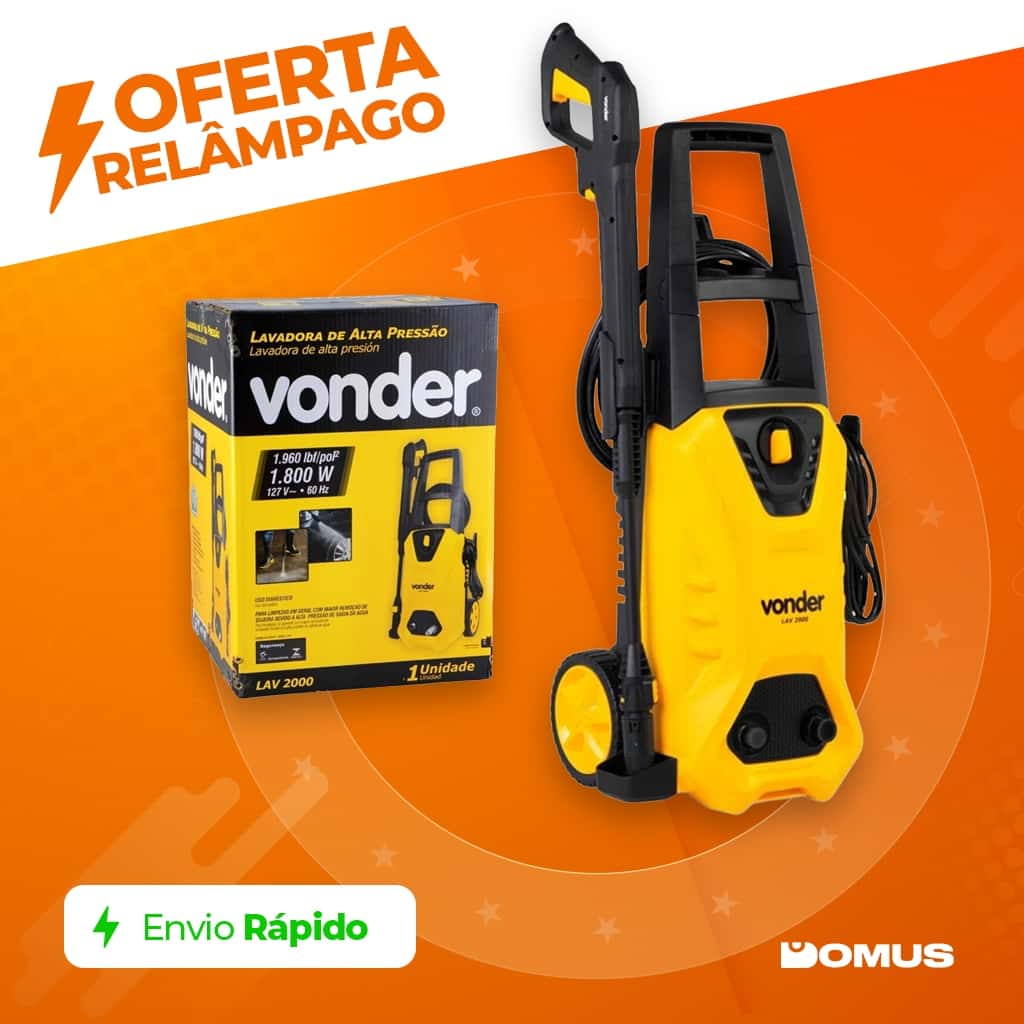 Lavadora de Alta Pressão Vonder LAV2000 1960 PSI para Limpeza Pesada, imagem 1 de 1