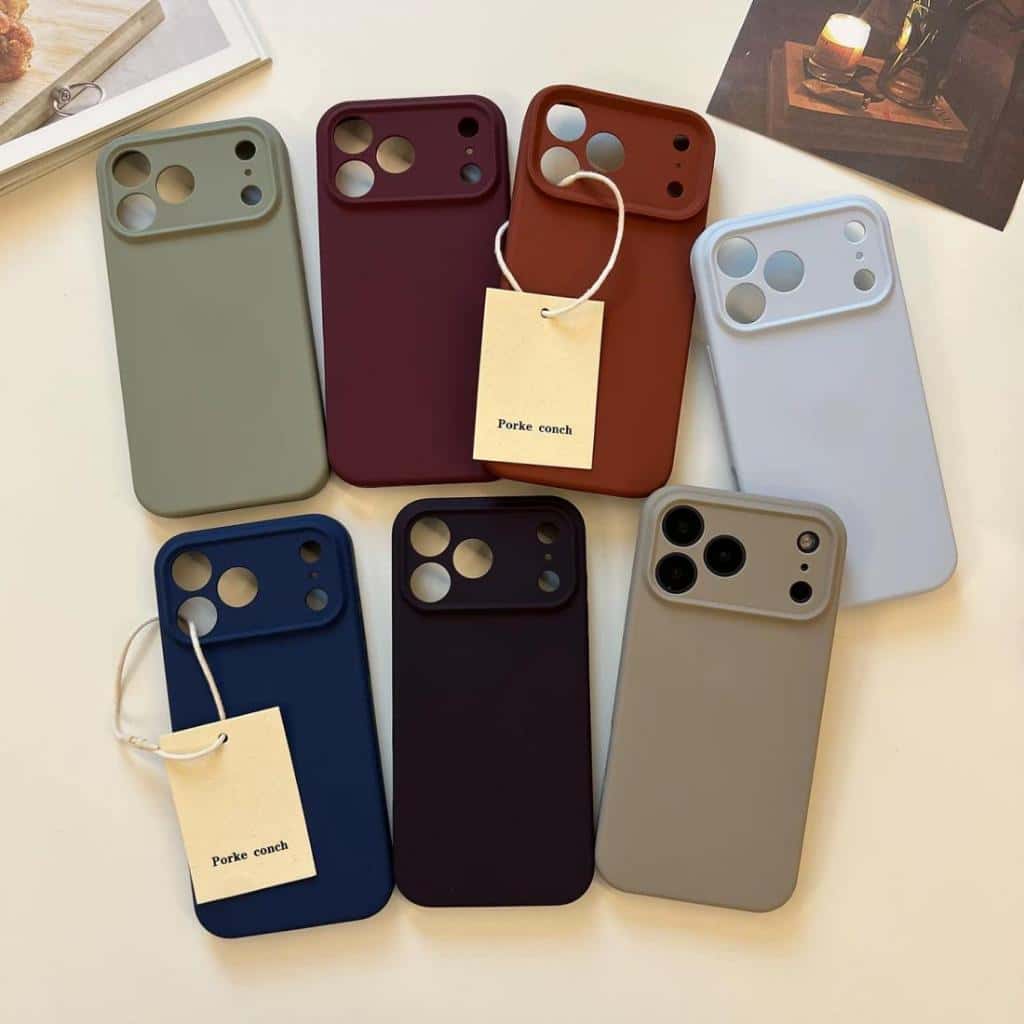 Capa Case Silicone Para iPhone 17/17PRO/17 PRO MAX Pro Com Proteção De Câmera, imagem 1 de 1