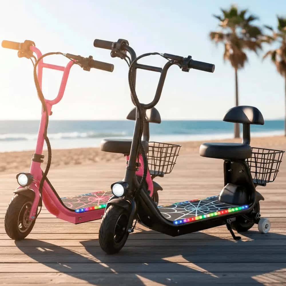 Patinete Elétrico Infantil Speed XSD Homem-Aranha 350W 3 Velocidades Suporta 80kg Autonomia 18km, imagem 1 de 1