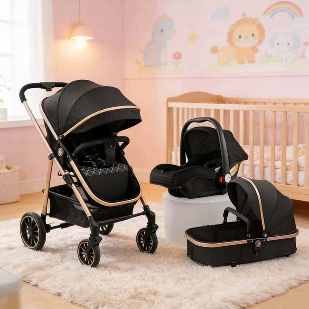 Carrinho Completo 3 EM 1 Com Moisés e Bebe Conforto, imagem 1 de 1