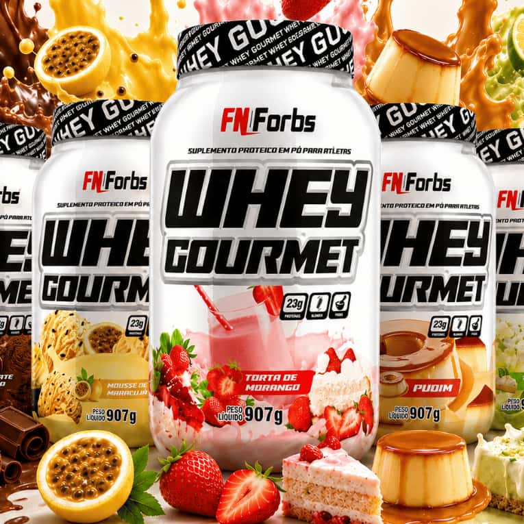 Whey Protein 907g Gourmet Pote, imagem 1 de 1