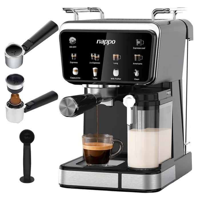 Cafeteira Nappo Expresso NEC-282 9 em 1 Multicápsulas 1350W 127V, imagem 1 de 1