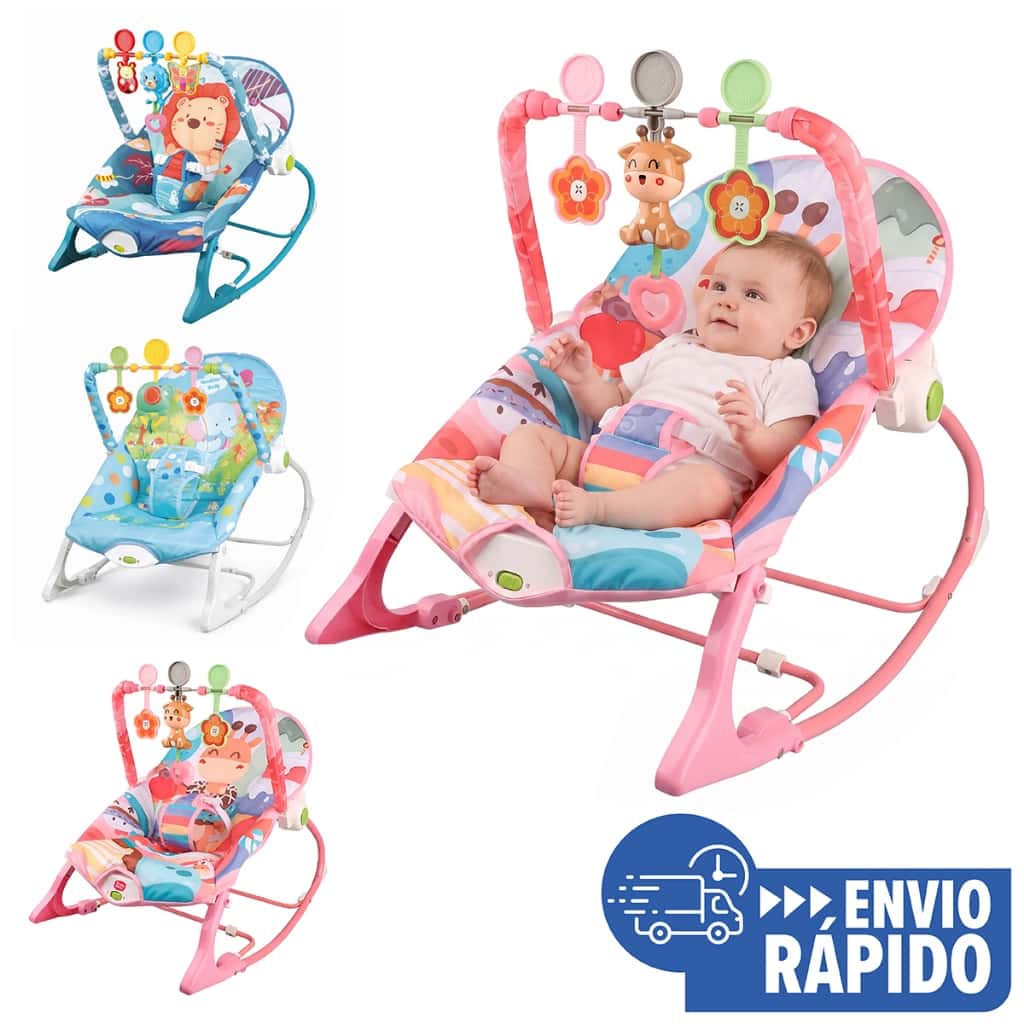 Cadeirinha de Descanso Musical Balanço Suave para Bebê Baby Bear Conforto Infantil | ENTREGA DIRETA, imagem 1 de 1