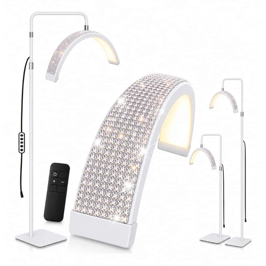 Led Ring Light Aesthetics 3 Tones Adjustable Half Moon Moon Lamp Skin Cleaning Salon, imagem 1 de 1