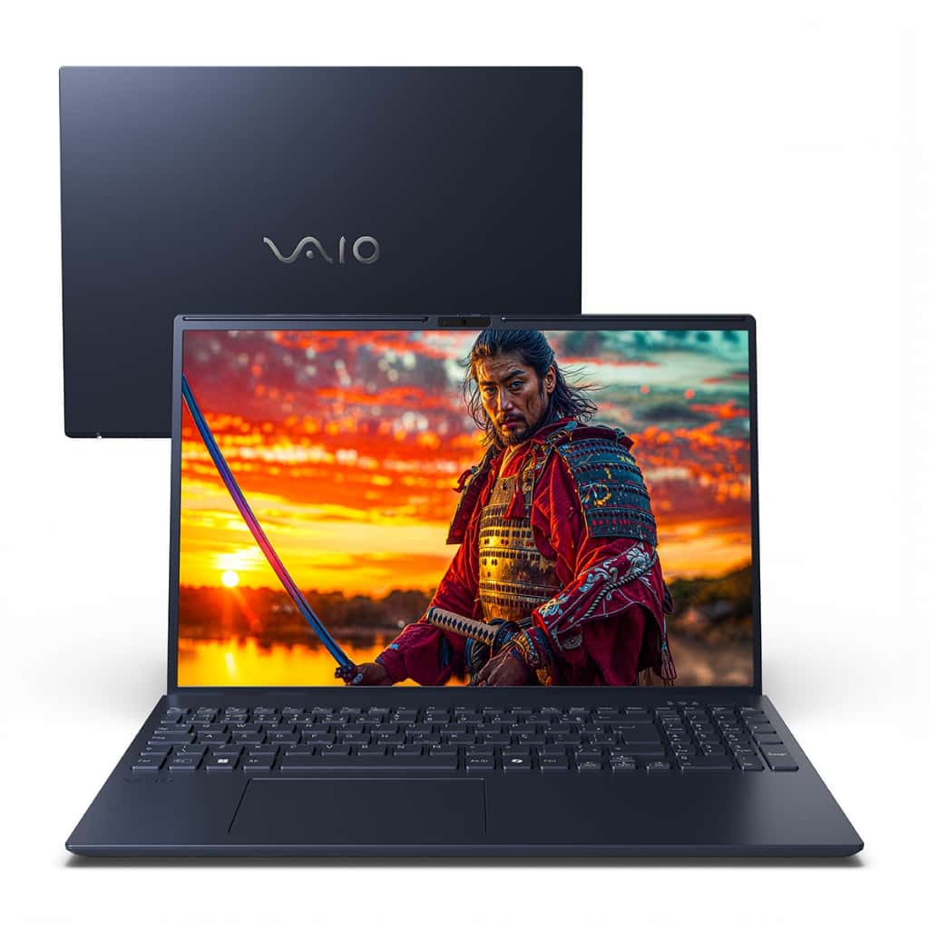 Notebook VAIO FE16 AMD Ryzen 7-5825U Linux 16GB RAM 256GB M.2 NVMe 16" IPS Antirreflexo - fe 16, imagem 1 de 1