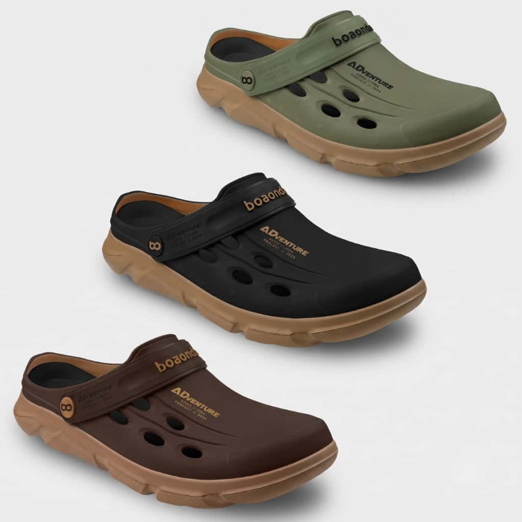Chinelo Babuche Masculino Adventure Clog BoaOnda Pesca Super Leve Impermeável, imagem 1 de 1