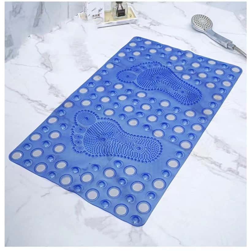 Tapete De Box Banheiro Ventosa Massageador Limpeza De Pés ANTIDERRAPANTE, imagem 1 de 1