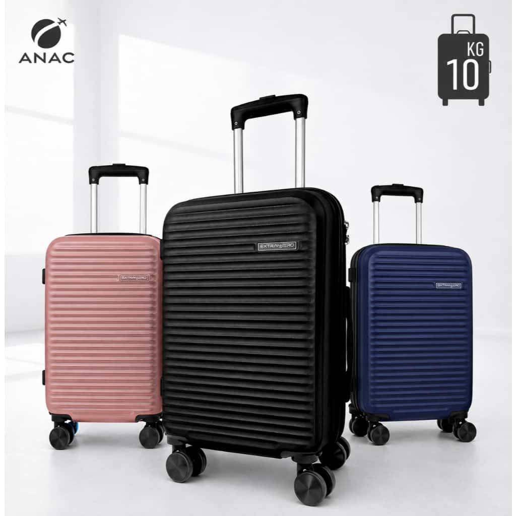 Mala de Viagem 10KG Rodas 360° Removíveis Padrão ANAC, imagem 1 de 1
