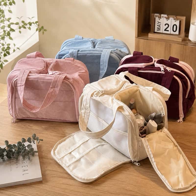 Necessaire de Viagem Grande Capacidade Organização Multi-Níveis, imagem 1 de 1
