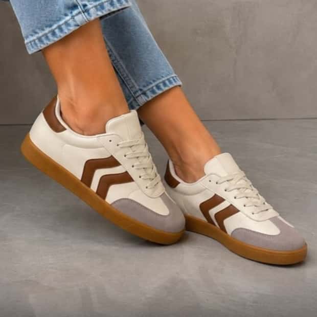 Tenis Feminino Casual Samba Retro Estiloso Com Solado Macio Confortavel, imagem 1 de 1