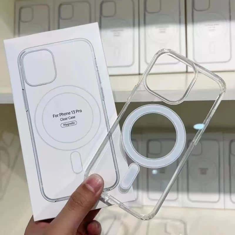 Capa Capinha Magnética Space Transparente Anti Impacto TPU Case Apple IPhone 11 12 13 14 15 16 17 Pro Max 17 Air 7 8 XR, imagem 1 de 1