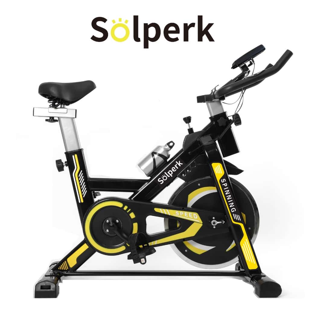 Solperk Bicicleta Spinning Profissional Ergométrica Silenciosa Bike Indoor Suporta até 120kg Para Casa, imagem 1 de 1