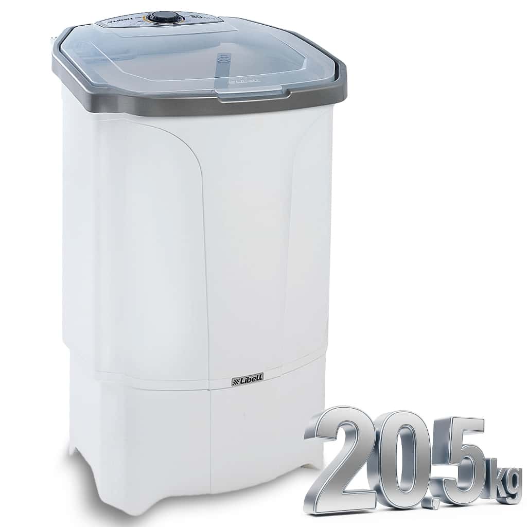 lavadora Tanquinho 20Kg Elétrica Libell Lavagem Por Turbilhonamento Maquina Tampa Branca 127V 220V, imagem 1 de 1