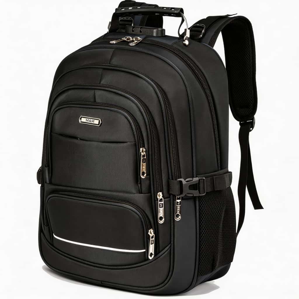 mochila grande unissex impermeável notebook alta capacidade resistente com alça reforçada ideal faculdade trabalho, imagem 1 de 1