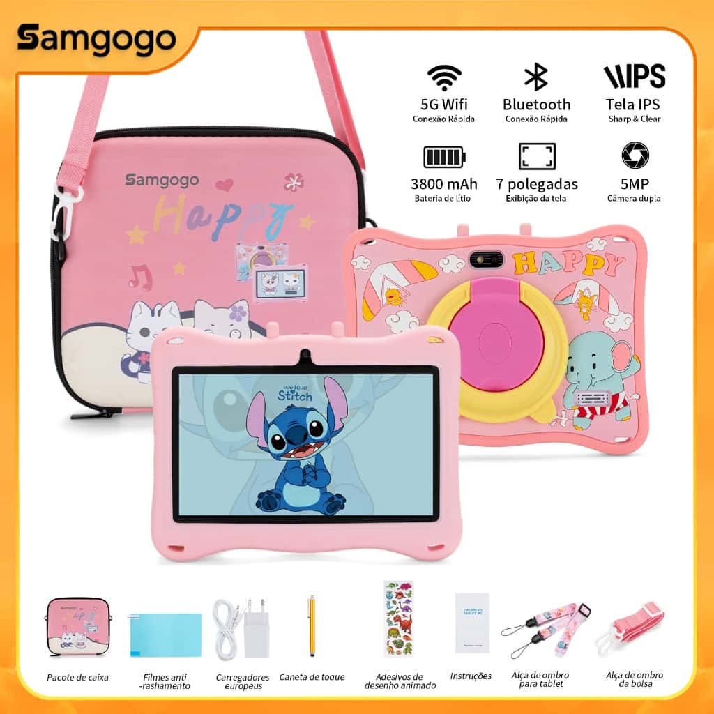 Tablet Infantil Crianças Educativo Android Youtube 64gb 7 inch, imagem 1 de 1