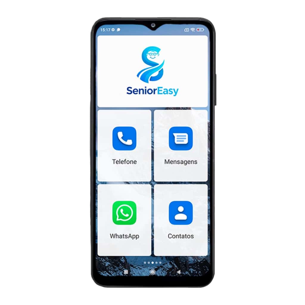 Smartphone para idosos Android SeniorEasy Facil 4G Utilizacão 128gb/4gb RAM, imagem 1 de 1