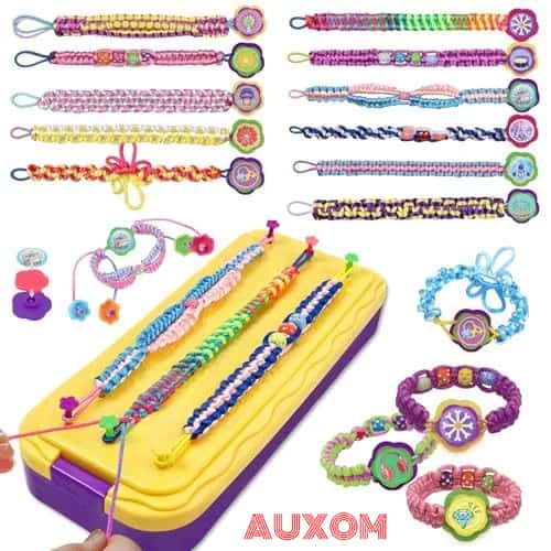 Kit DIY Pulseiras da Amizade | Brinquedo Criativo para Meninas 7-12 Anos | Presente de Aniversário, imagem 1 de 1