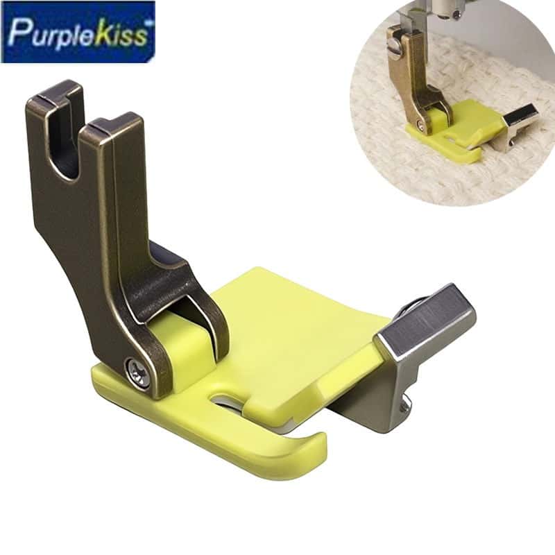 Promoção Calcador T9 Plástico Guia Ajustável para Máquina de Costura Industrial, imagem 1 de 1