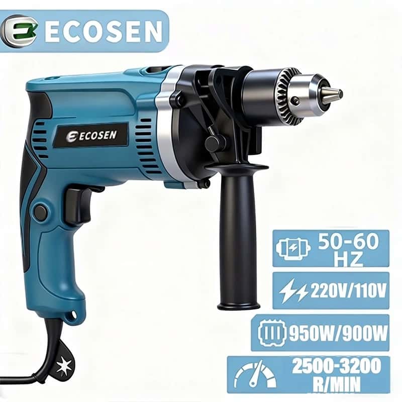 Furadeira Elétrica Auto Reverso de Impacto Parafusadeira Drill 13MM 900w Super potente de Mão, imagem 1 de 1