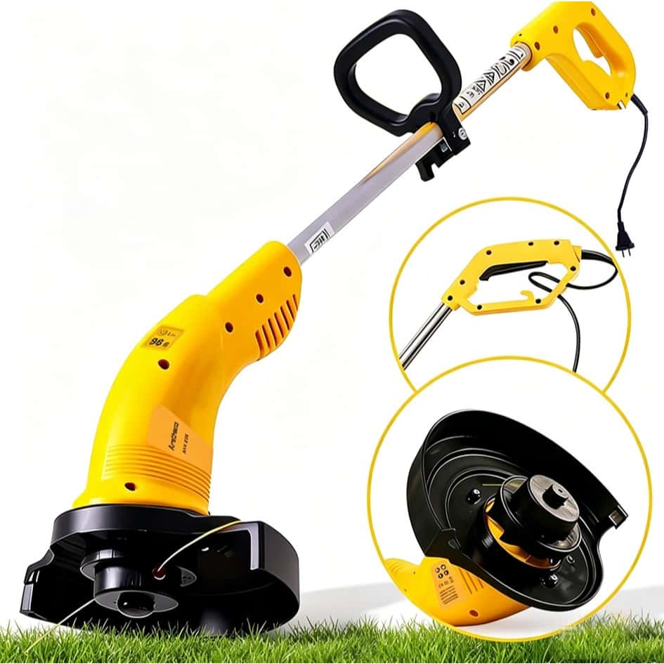 Aparador de grama eletrico 1.600W cabo bipartido 110V/220V - 2 Saídas de Fio de Nylon aparador de jardim, imagem 1 de 1