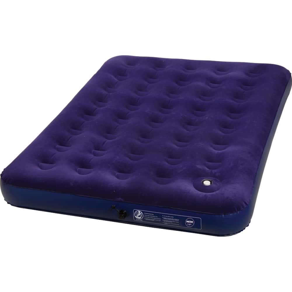 Colchão de Ar Inflável Resistente Camping Piscina Casal Aveludado Mor Multiuso Com Inflador Embutido, imagem 1 de 1