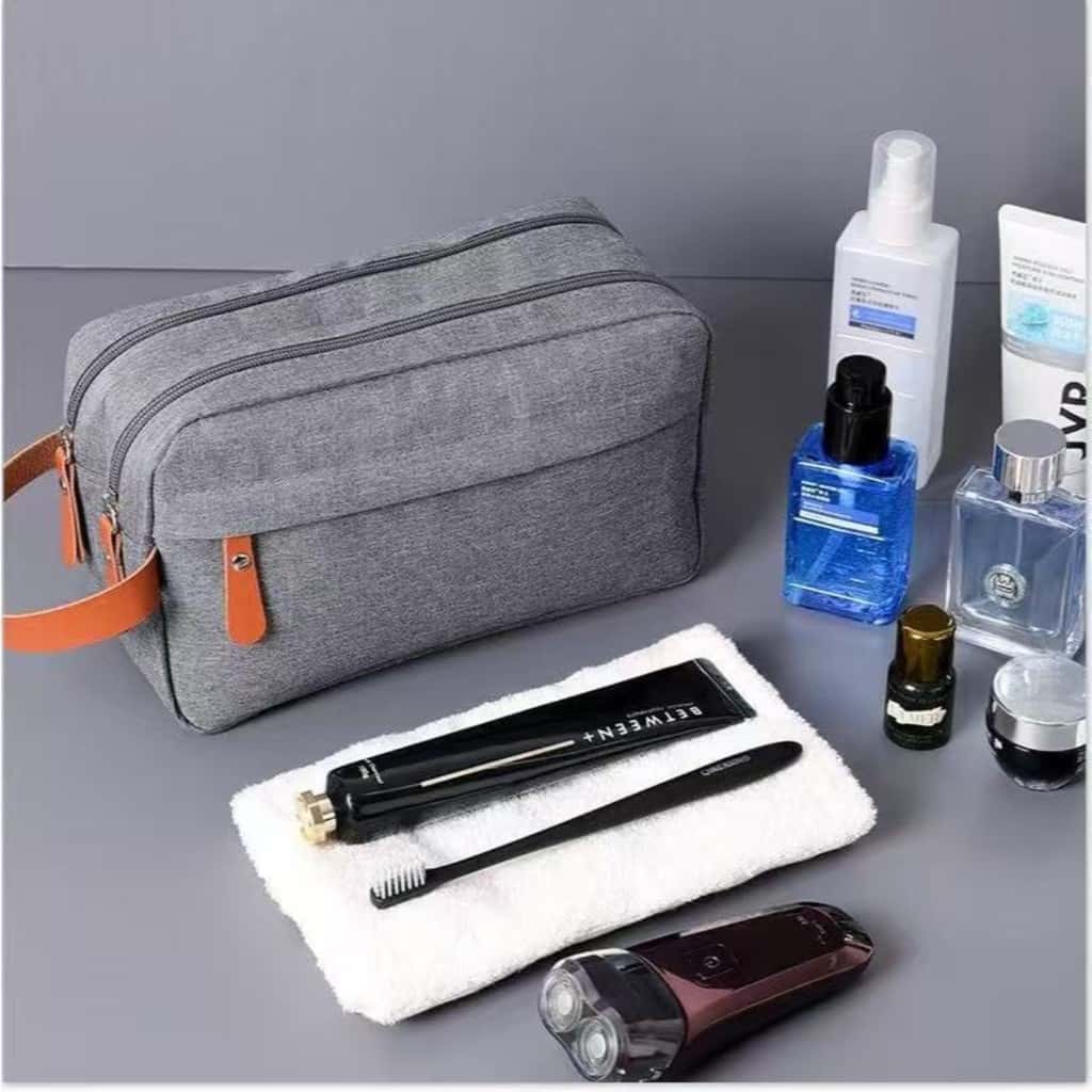 Necessaire Masculino Grande Viagem Organizadora Impermeável com Alça Yobel.Loja, imagem 1 de 1