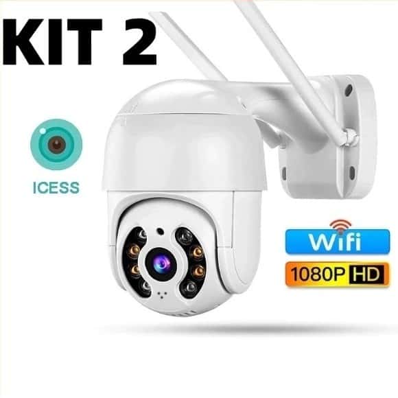 Câmera A8 Externa Ip A Prova D'água - Infravermelho Alarme Wifi Hd Sensor De Movimento Bivolt, imagem 1 de 1