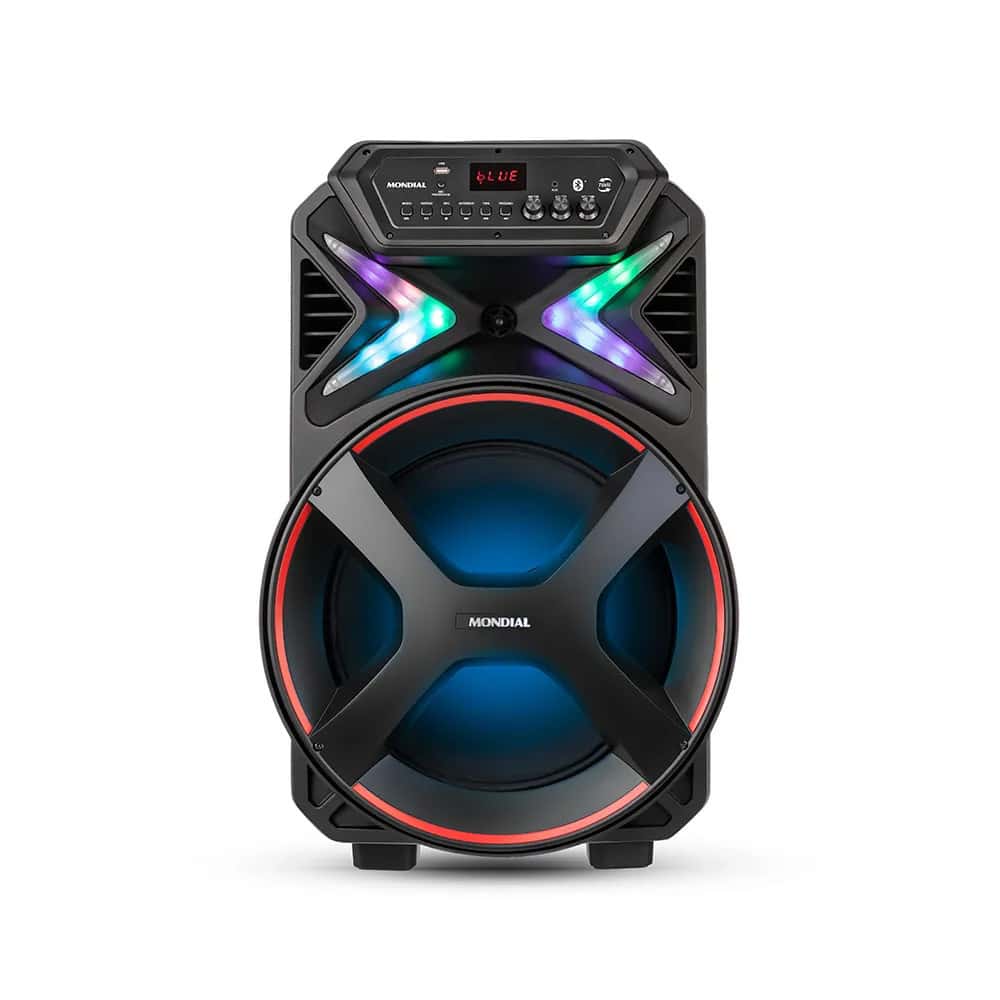 Caixa de Som Bluetooth Connect Lights Plus 700W RMS CM-700 Preto Mondial - Bivolt, imagem 1 de 1