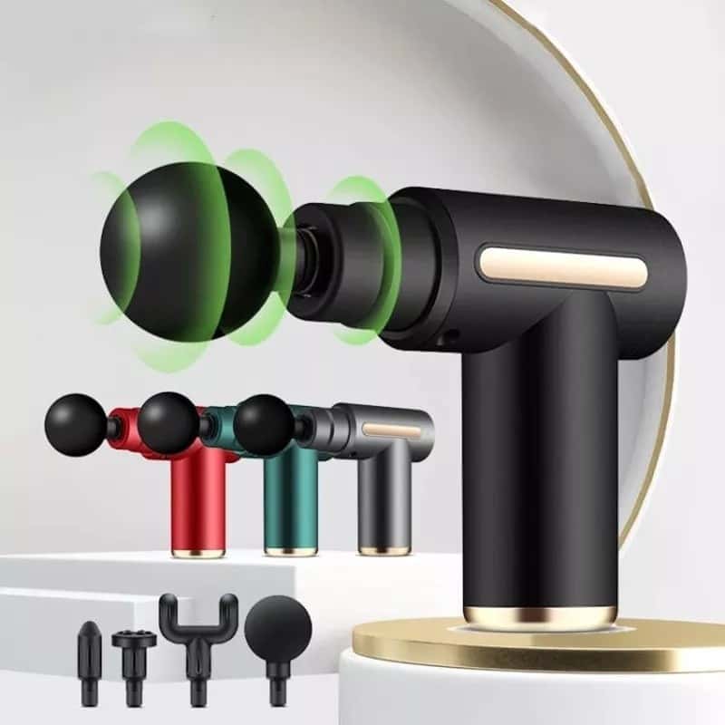 Pistola de massagem elétrica, massageador de tecidos profundos, imagem 1 de 1