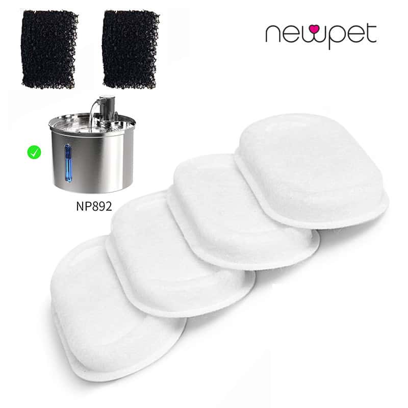 Newpet Kit 6/12/18 Filtro Refil Carvao Fonte Cachorro Agua Limpa Bebedouro Gato Original Filtros para bebedouros, imagem 1 de 1