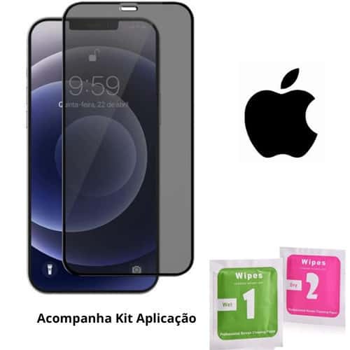 Película IPhone Privacidade de Vidro 3D Privativa Anti-Espião Todos Modelos IOS XR- 18 PRO MAX, imagem 1 de 1