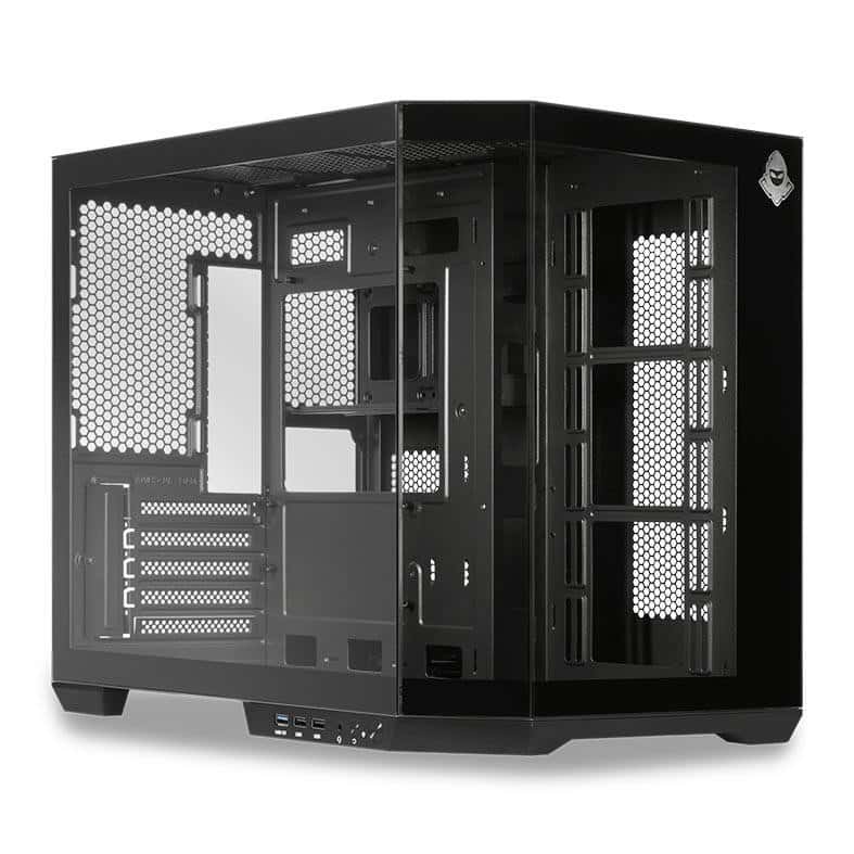 Gabinete Gamer Aquário Mancer CV700L, Mid Tower, Lateral De Vidro, Preto, MCR-CV700L-BK, imagem 1 de 1