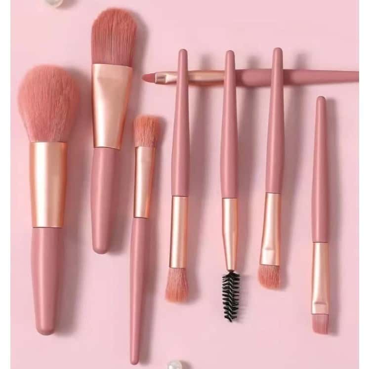 ANA1108-12 Kits de 8 mini Conjunto De Pincéis De Maquiagem, imagem 1 de 1