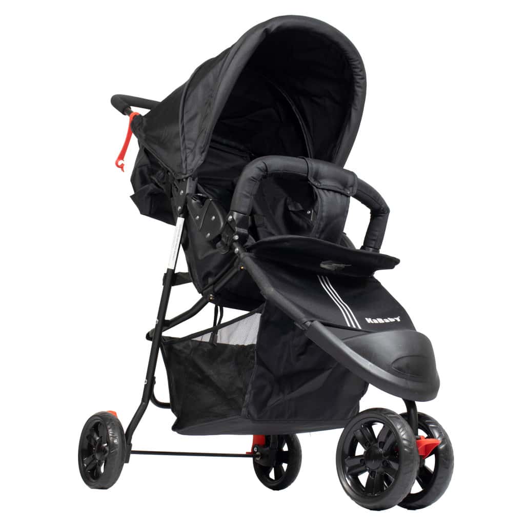 Carrinho De Bebê EasyGo Com Cesto 3 Rodas Passeio Até 15kgs - KaBaby, imagem 1 de 1