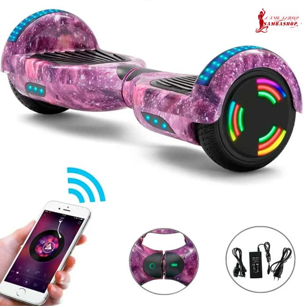 Overboard Infantil 6.5" - Skate Elétrico com Caixa de Som Bluetooth e Bateria Longa Duração, imagem 1 de 1