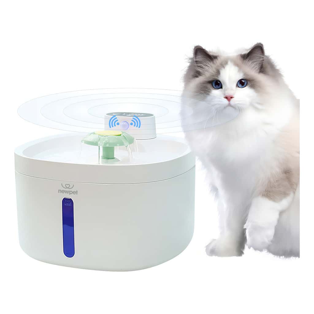 NewPet sensor sem fio bebedouro fonte para gato cão 2.6l NP888, imagem 1 de 1