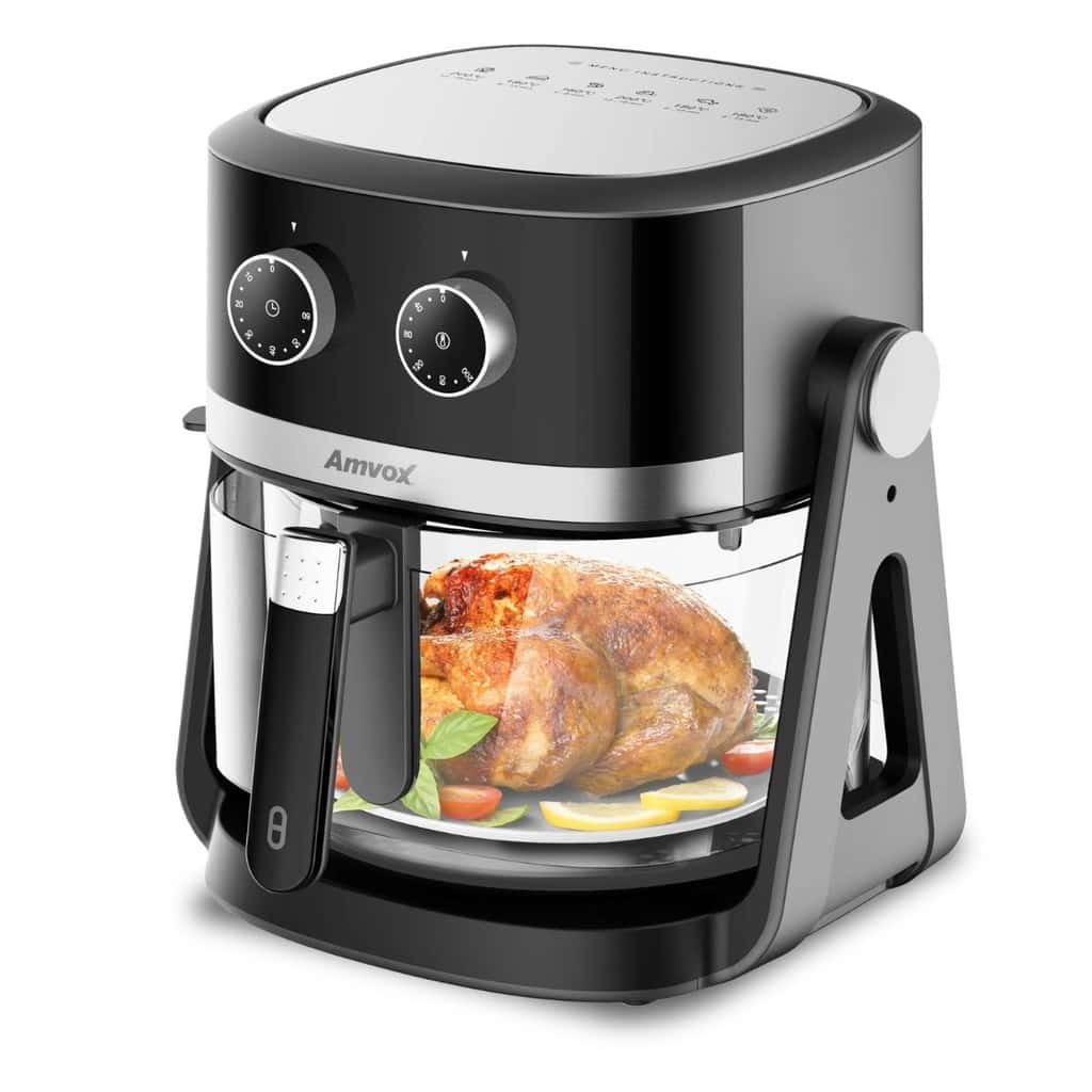 Air Fryer fritadeira elétrica Sem Óleo que vira fogão 5L Amvox ARF 1150 1500W 2 em 1, imagem 1 de 1