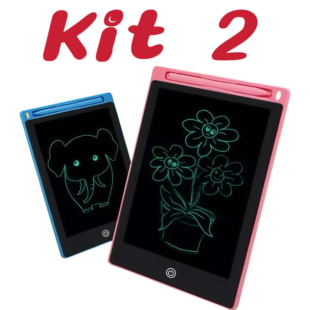 Kit 2 Prancheta LCD de 8.5 polegadas, ferramentas de desenho de brinquedos para crianças, Jimmy, imagem 1 de 1